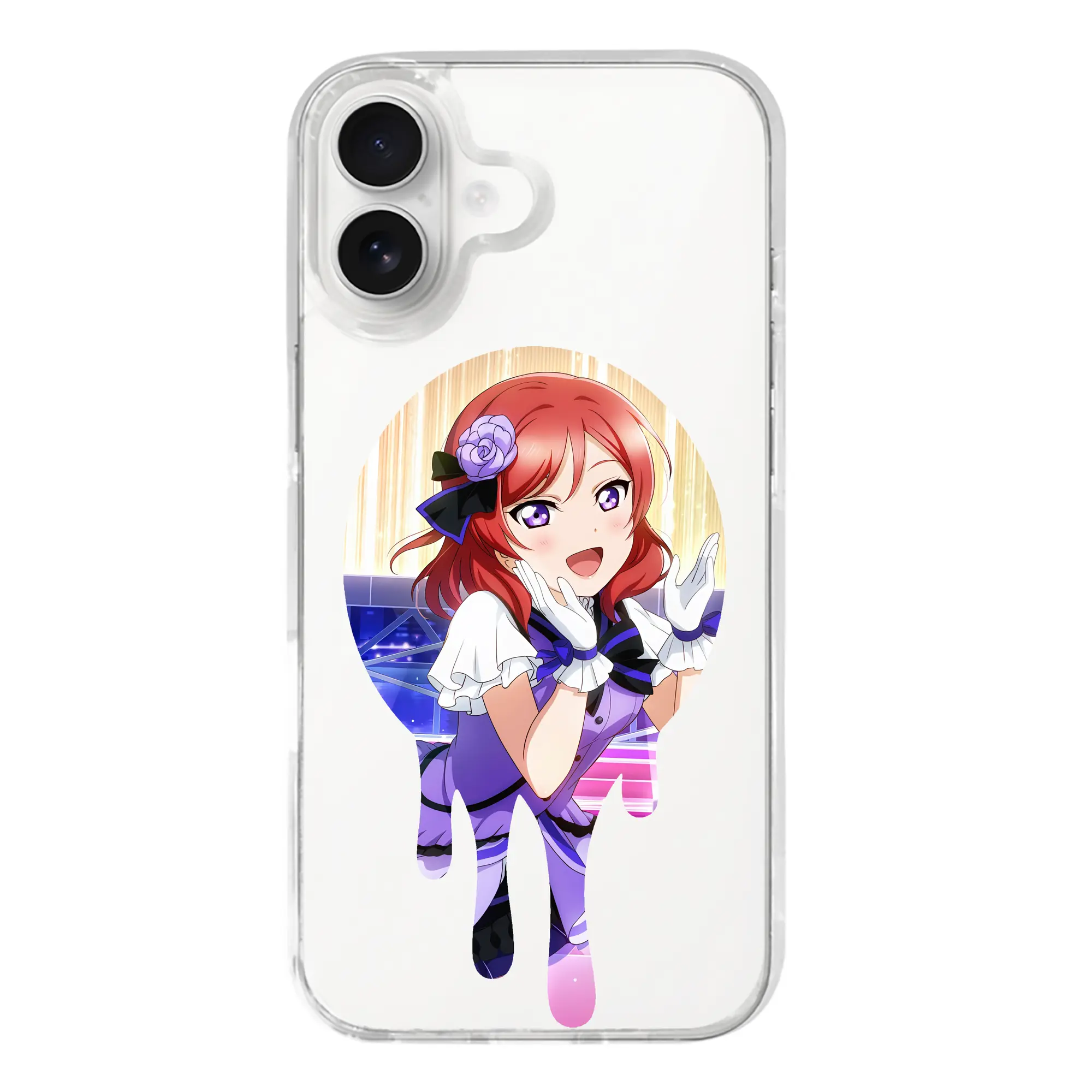 Love Live! グッズ,西木野真姫 - iPhone 17シリーズ 透明スマホケース – 薄型・耐衝撃・精密フィット保護カバー